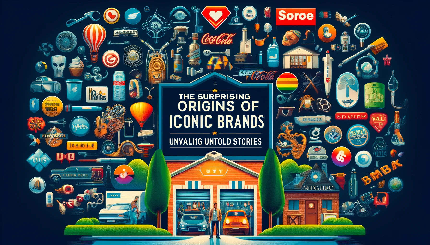 The surprising origins of iconic brands: unveiling untold stories